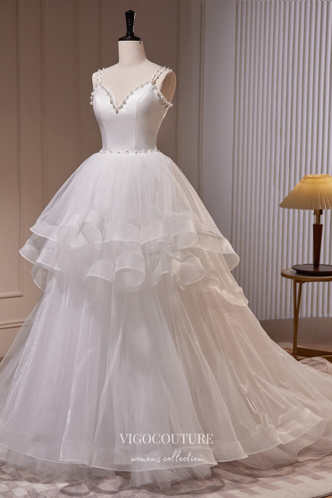 Elegant Ivory Ruffled Prom Dress with Spaghetti Strap 22387 Elegant Ivory Ruffled Prom Dress with Spaghetti Strap 22387
