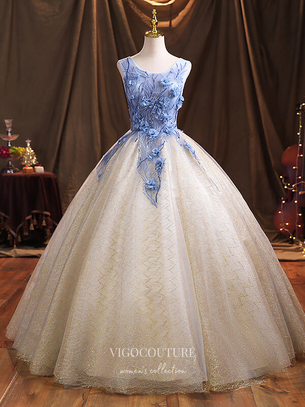 Floral Quinceanera Dresses Sparkly Tulle Sweet 15 Dresses 21381 vigocouture Floral Quinceanera Dresses Sparkly Tulle Sweet 15 Dresses 21381 vigocouture