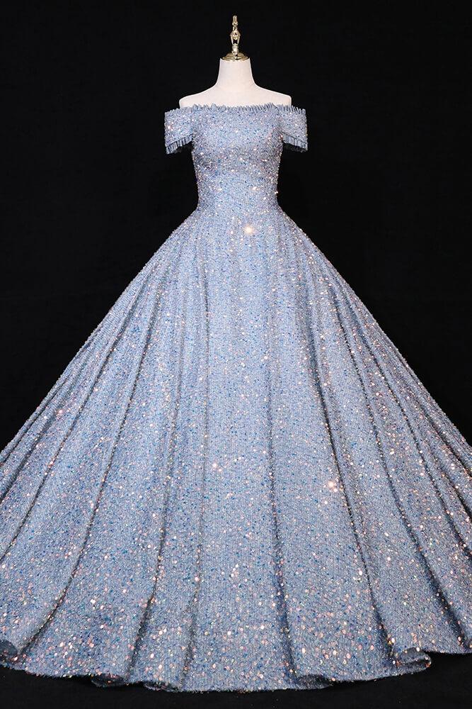 grey blue quince dress Dusty Blue Grey 15 Dresses Dusty Blue Quinceanera Dresses Shop On Pinterest
