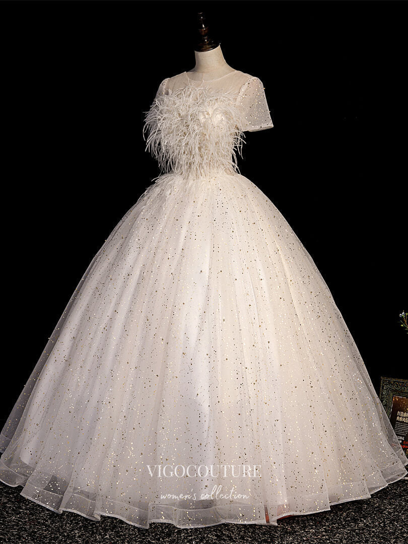 Sparkly Tulle Quinceanera Dresses Feather Sweet 16 Dresses 21406 Custom Colors / US12 Sparkly Tulle Quinceanera Dresses Feather Sweet 16 Dresses 21406 Custom Colors / US12