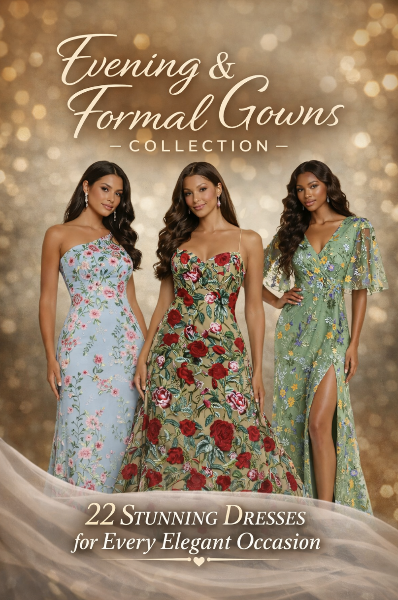 Evening & Formal Gowns for Every Elegant Occasion