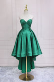 vigocouture-High-Low Homecoming Dress Strapless Maxi Hoco Dress hc067-Prom Dresses-vigocouture-Custom Colors-US2-