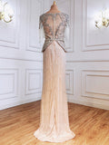 Prom Dress 2025 Beaded Prom Dresses Sheath Evening Dresses 21257-unique elegant Prom Dresses-As Pictured-US2-vigocouture