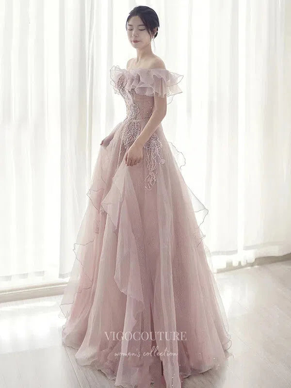 blush evening dresses Fitted Long Formal Corset Floral Print Prom Dress Nox Anabel Y1801 Pair it with minimal accessories to highlight its detailed craftsmanship Blush Prom 20548