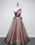 Blush One Shoulder Organza Prom Dress 20660