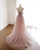 Prom Dress 2025 Blush Pink Strapless A-Line Prom Dresses 20848-unique elegant Prom Dresses-Blush-Custom Size-vigocouture