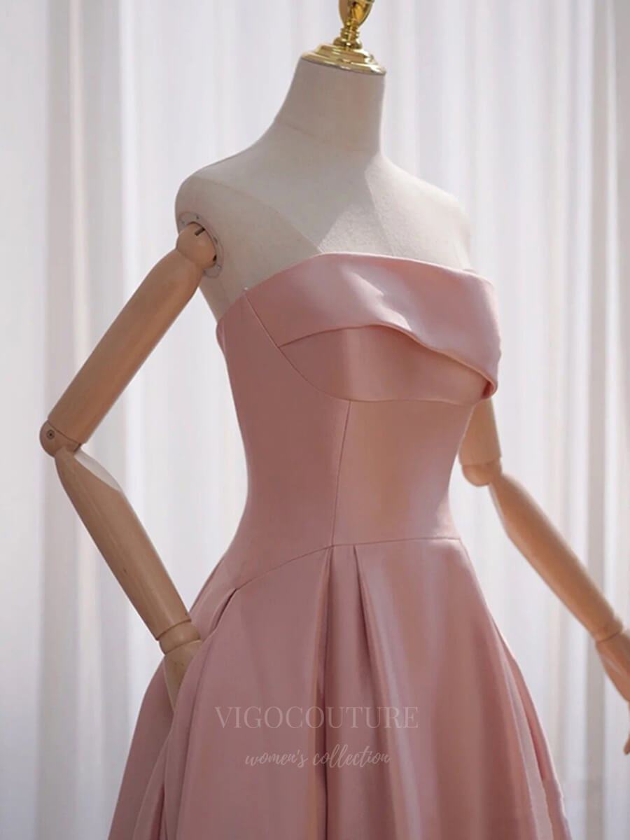 Prom Dress 2025 Blush Strapless Maxi Prom Dress 20632-unique elegant Prom Dresses-Blush-US2-vigocouture