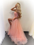 Prom Dress 2025 Blush Sweetheart Neck Prom Dresses With Pockets Strapless Evening Dresses 21573-unique elegant Prom Dresses-Blush-US2-vigocouture