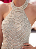 Prom Dress 2025 Champagne Beaded Mermaid Prom Dress 20295-unique elegant Prom Dresses-Champagne-US2-vigocouture