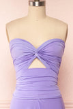 Prom Dress 2025 Convertible Bridesmaid Dress Stretchable Woven Dress Pleated Prom Dress Multiway Dress 20860-Lavender-unique elegant Prom Dresses-Lavender-US2-vigocouture