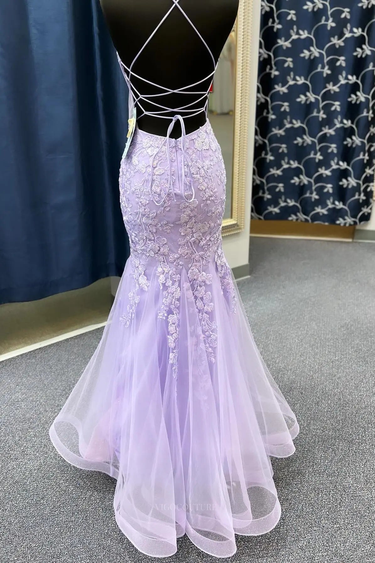 25 prom dresses Strapless Satin Mermaid Prom Dresses 2025 Crossed Bodice Formal Dresses with Slit 25135 Brown / US16