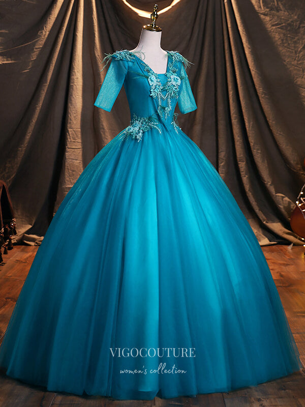 aqua blue 15 dresses Aqua Blue Quinceaera Dresses