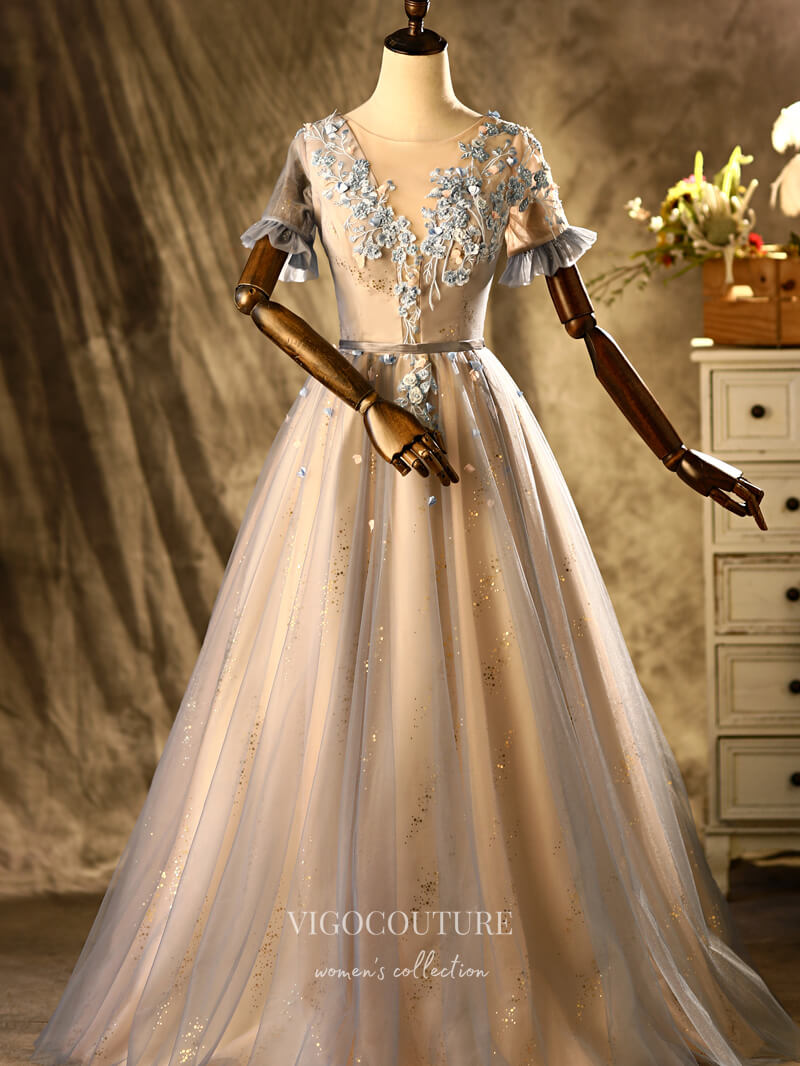 Lace Applique Quinceanera Dresses Sparkly Tulle Sweet 16 Dresses 21401 Custom Colors / US2 Lace Applique Quinceanera Dresses Sparkly Tulle Sweet 16 Dresses 21401 Custom Colors / US2
