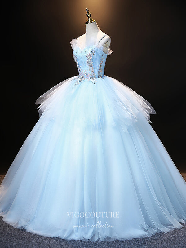 Light Blue Lace Applique Quinceanera Dresses Spaghetti Strap Sweet 16 Dresses 21403 Light Blue Lace Applique Quinceanera Dresses Spaghetti Strap Sweet 16 Dresses 21403