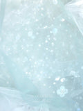 Prom Dress 2025 Light Blue Puffed Sleeve Prom Dresses Sparkly Cinderella Dresses 21011-unique elegant Prom Dresses-Light Blue-Custom Size-vigocouture