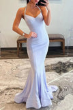 Prom Dresses 2025 to impress Light Blue Satin Mermaid Prom Dresses 2025 with Halter Neck & Open Back – 25110-vigocouture-Light Blue-Custom Size-vigocouture