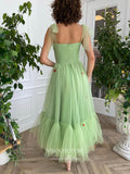 Short Prom Dresses 2025 Light Green Hoco Dresses Spaghetti Strap Maxi Dresses hc157-Prom Dresses-vigocouture-vigocouture