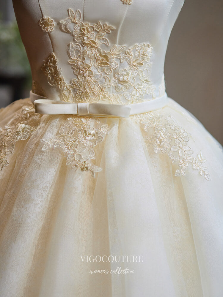 Short Prom Dresses 2025 Light Yellow Lace Applique Homecoming Dress Off the Shoulder Graduation Dress hc325-Prom Dresses-vigocouture-vigocouture