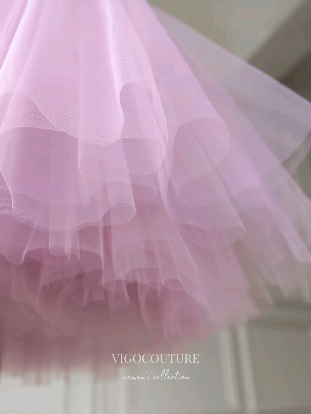 Short Prom Dresses 2025 Lilac Strapless Homecoming Dresses Beaded Prom Dresses 21169-Prom Dresses-vigocouture-vigocouture