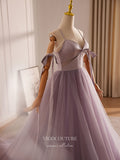 Prom Dress 2025 Mauve Pearl String Shimmering Tulle Prom Dresses Spaghetti Strap 24396-unique elegant Prom Dresses-Mauve-Custom Size-vigocouture