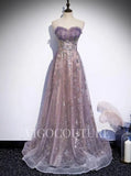 Prom Dress 2025 Mauve Prom Dress 2022 Strapless Prom Gown-unique elegant Prom Dresses-Mauve-US2-vigocouture