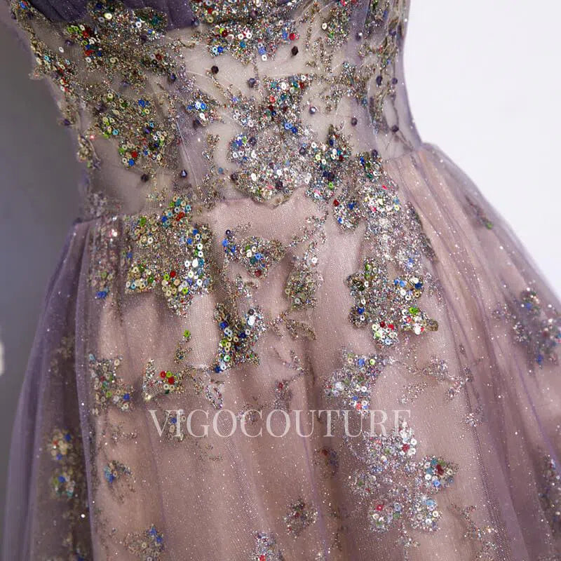 Prom Dress 2025 Mauve Prom Dress 2022 Strapless Prom Gown-unique elegant Prom Dresses-Mauve-US2-vigocouture