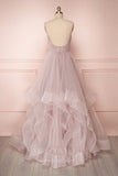 Prom Dress 2025 Mauve Spaghetti Strap Prom Dress 20583-unique elegant Prom Dresses-Mauve-US2-vigocouture