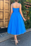 Short Prom Dresses 2025 Midi Length Hoco Dresses Spaghetti Strap Homecoming Dresses hc225-Prom Dresses-vigocouture-vigocouture