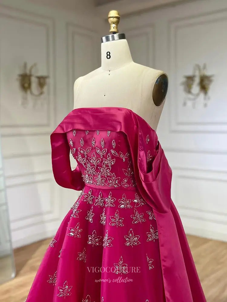 Off-Shoulder Beaded Ball Gown with Floral Embellishments - Style 25320 Yellow / 4 Off-Shoulder Beaded Ball Gown with Floral Embellishments - Style 25320 Yellow / 4