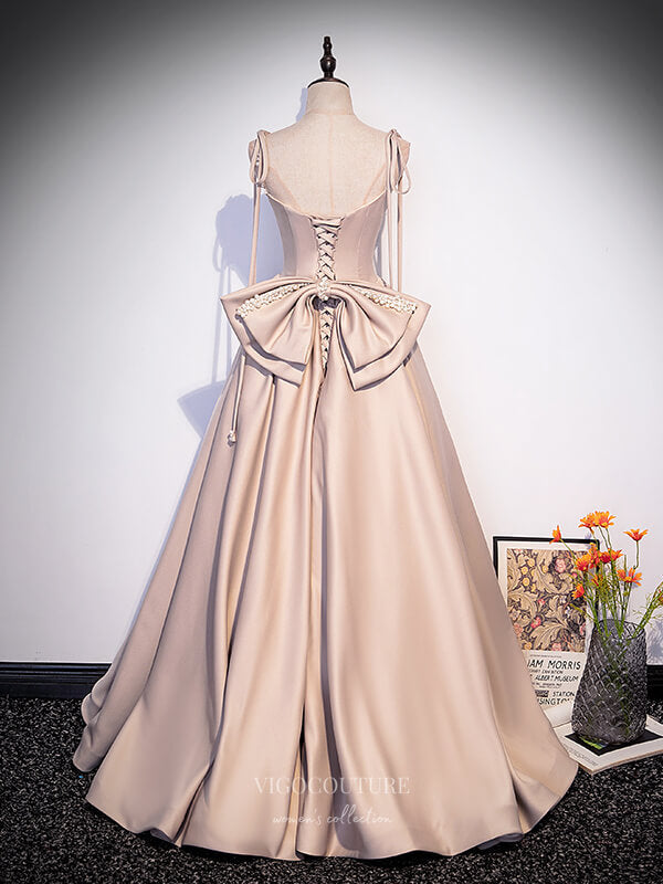 satin dress with pearl straps STYLE 068 // SILK SATIN PEARL STRAP DRESS THE OWN STUDIO