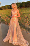 Prom Dress 2025 Pink Sweetheart Neck Prom Dresses Mermaid Evening Dress 21917-unique elegant Prom Dresses-Pink-US2-vigocouture