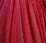 Prom Dress 2025 Plunging V-Neck Spaghetti Strap Prom Dress 20244-unique elegant Prom Dresses-Red-US2-vigocouture