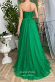 Prom Dress 2025 Printed Hearts Prom Dresses Strapless Formal Dresses 21580-unique elegant Prom Dresses-Green-US2-vigocouture