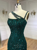 Prom Dress 2025 Radiant Beaded Mermaid Pageant Dresses Spaghetti Strap Evening Dress 25022-unique elegant Prom Dresses-As Pictured-US2-vigocouture