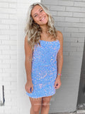 Short Prom Dresses 2025 Radiant Sequin Hoco Dress Strapless Bodycon Dress hc291-Prom Dresses-vigocouture-Light Blue-US0-vigocouture