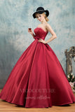 Red Off the Shoulder Quinceañera Dresses Beaded Ball Gown 20440