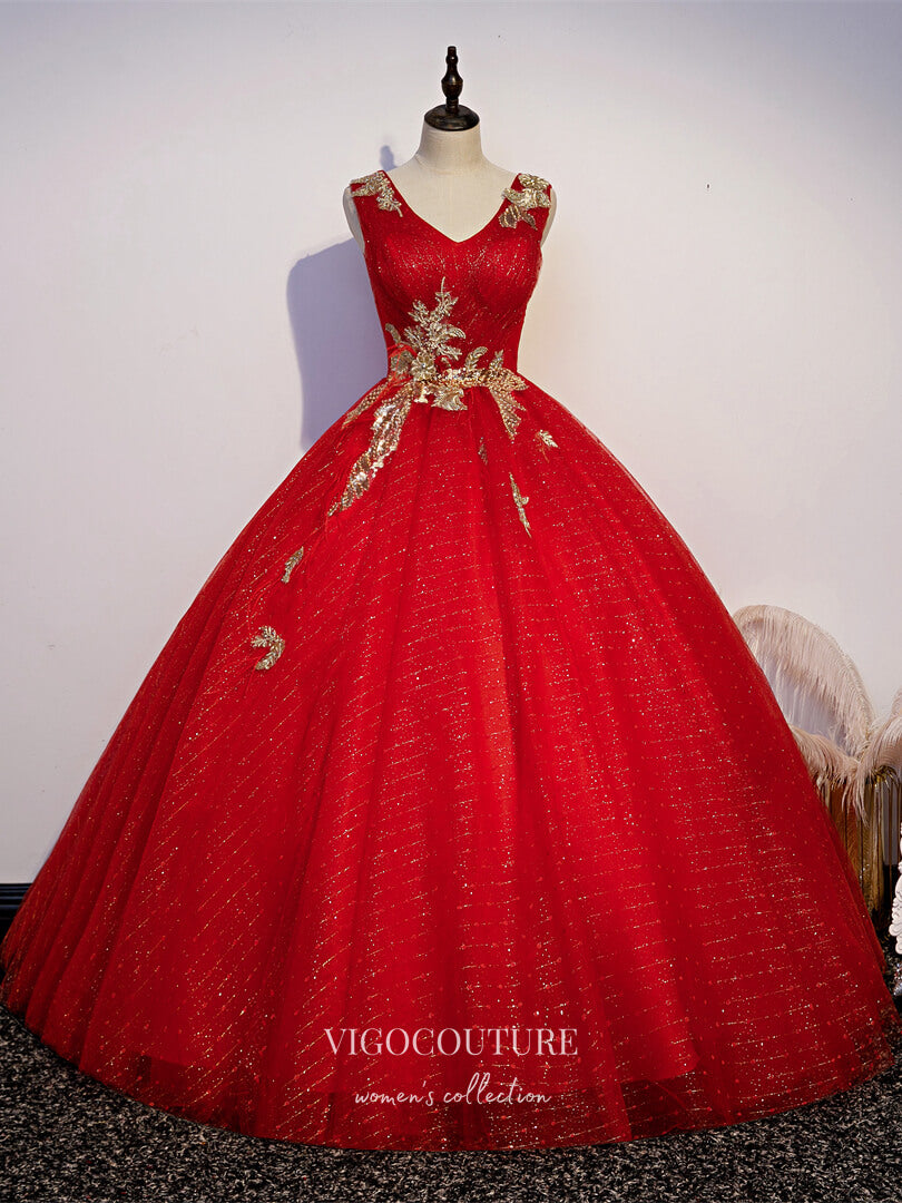 Prom Dress 2025 Red Removable Cape Quinceanera Dresses Lace Applique Princess Dresses 21434-unique elegant Prom Dresses-Red-Custom Size-vigocouture