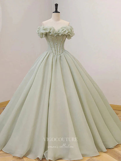 Sage Green Prom Dresses Strapless Corset Back Evening Dress 21788 vigocouture Sage Green Prom Dresses Strapless Corset Back Evening Dress 21788 vigocouture