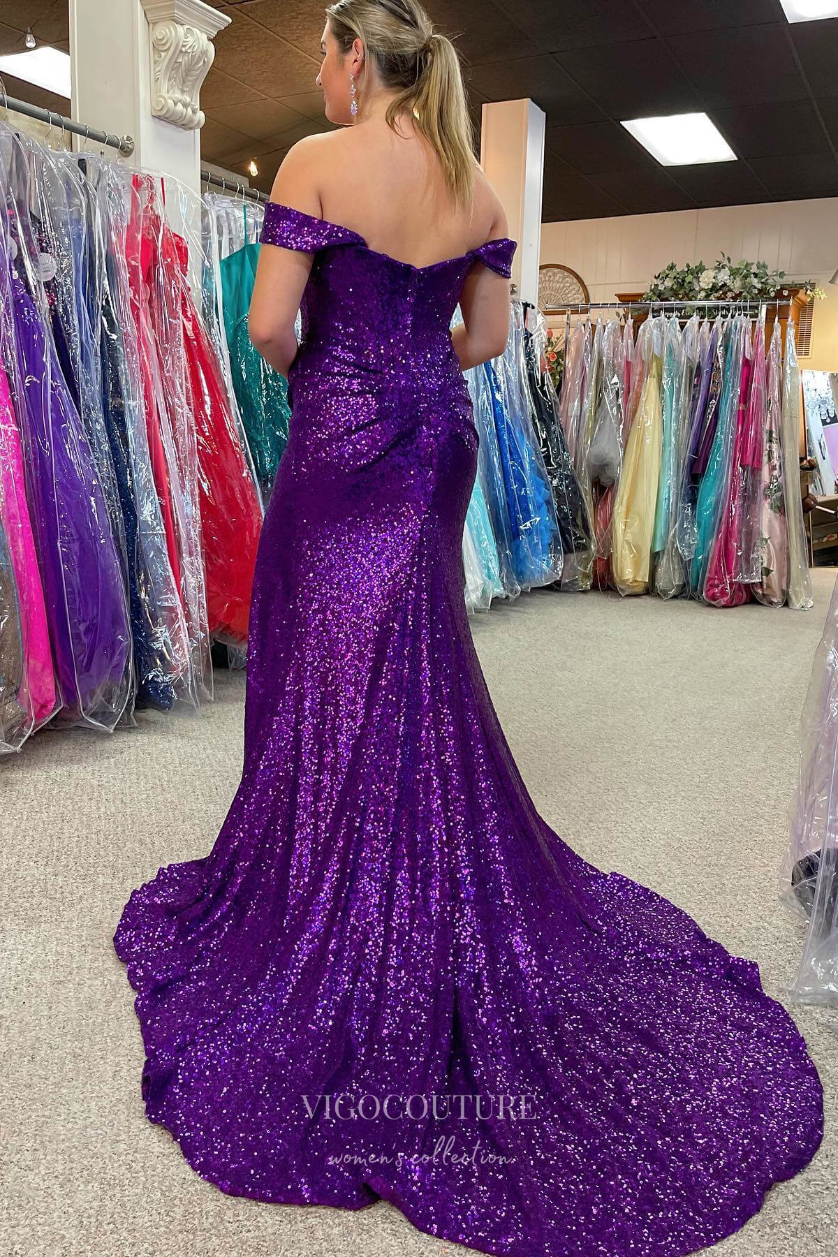 fitted lace wedding dress Mermaid Satin Purple Long Prom Dress with Beadings PG506 US2 / Sky Blue fitted lace wedding dress Mermaid Satin Purple Long Prom Dress with Beadings PG506 US2 / Sky Blue