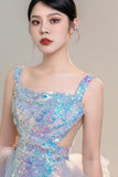 Prom Dress 2025 Shimmering Sequin Mermaid Prom Dress with Removable Overskirt 22280-unique elegant Prom Dresses-As Pictured-Custom Size-vigocouture