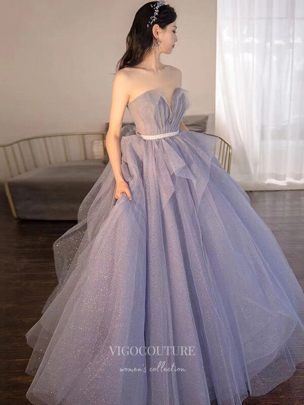 Prom Dress 2025 Sparkly Lace Prom Dresses Off the Shoulder Party Dresses 21276-unique elegant Prom Dresses-Gradient-US2-vigocouture