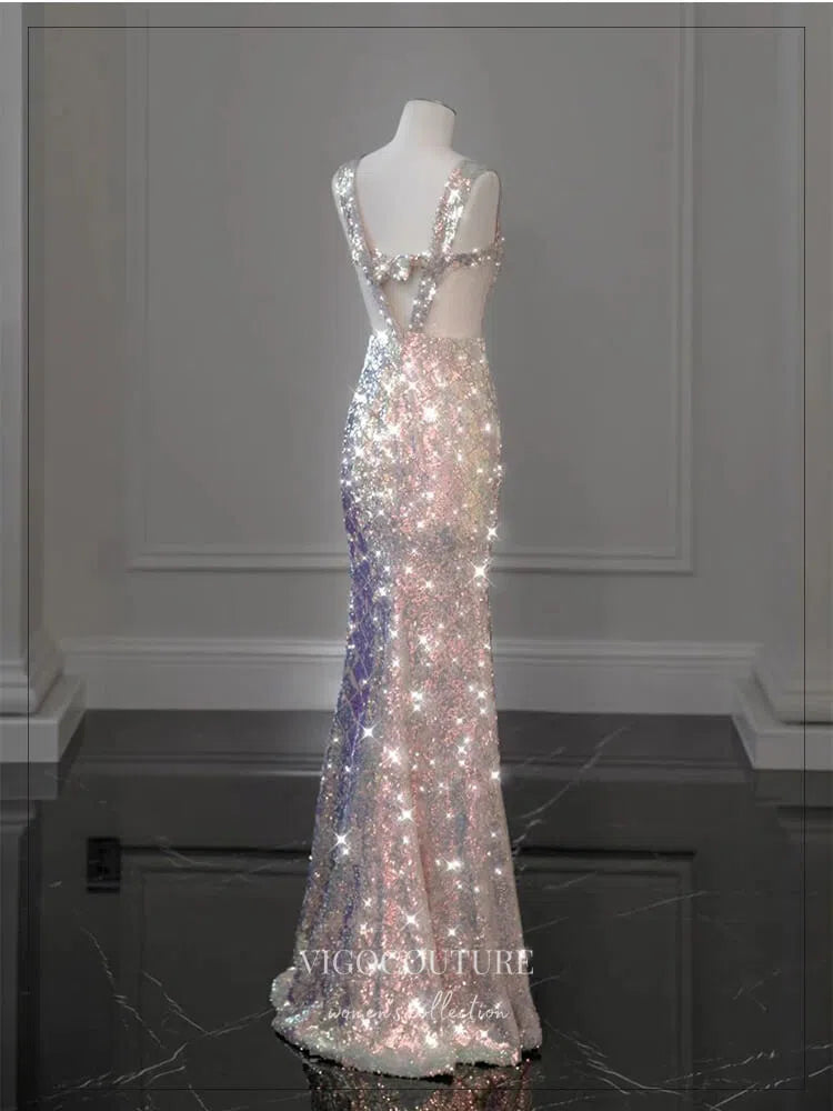 Sparkly Sequin Prom Dresses Bow-Tie Evening Dresses 21318 Custom Colors / 26W Sparkly Sequin Prom Dresses Bow-Tie Evening Dresses 21318 Custom Colors / 26W