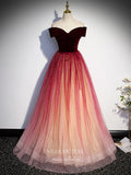 Prom Dress 2025 Sparkly Tulle Prom Dress Off the Shoulder Formal Dresses 21344-unique elegant Prom Dresses-As Pictured-US2-vigocouture