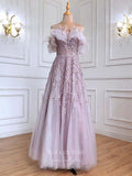 Prom Dress 2025 Strapless Prom Dresses Beaded Evening Dresses 21246-unique elegant Prom Dresses-Blush-US2-vigocouture