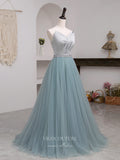 Prom Dress 2025 Strapless Prom Dresses Tulle Formal Dresses 21039-unique elegant Prom Dresses-As Pictured-Custom Size-vigocouture