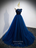 Prom Dress 2025 Strapless Tulle Prom Dresses Beaded Formal Dresses 21346-unique elegant Prom Dresses-As Pictured-US2-vigocouture