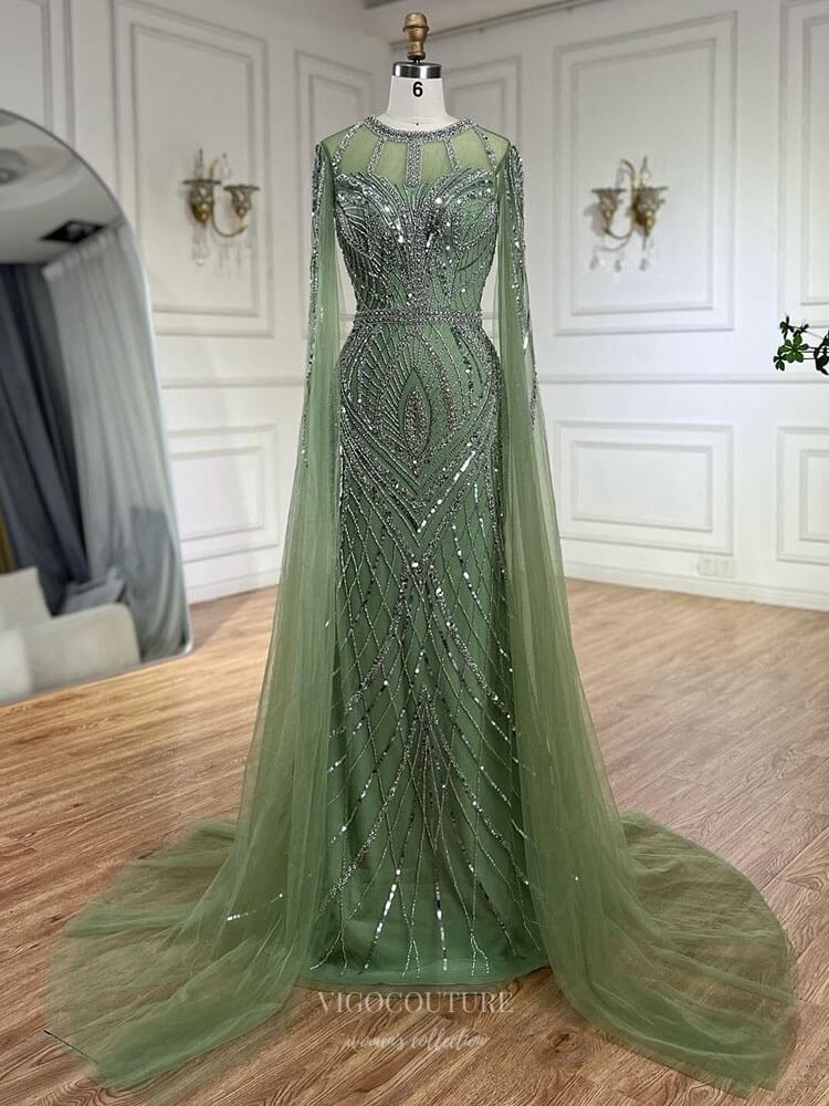 extra long dresses Vintage Beaded Sheath Prom Sleeve Pageant Dress 25004 Green / US4 Women's Size:Euro 37.5 = US 7.5 Wedding Dresses With Flowers On clean lines run along Say Yes to the