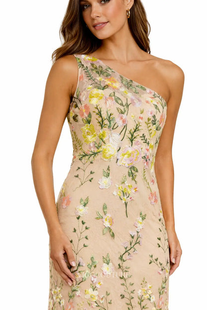 Prom Dresses 2025 to impress Whimsical Floral Embroidered One-Shoulder Formal Dress - VG001-vigocouture-vigocouture