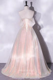 Shimmering Sparkly Tulle Off the Shoulder Prom Dress 22332-Prom Dresses-vigocouture-Lavender-Custom Size-vigocouture