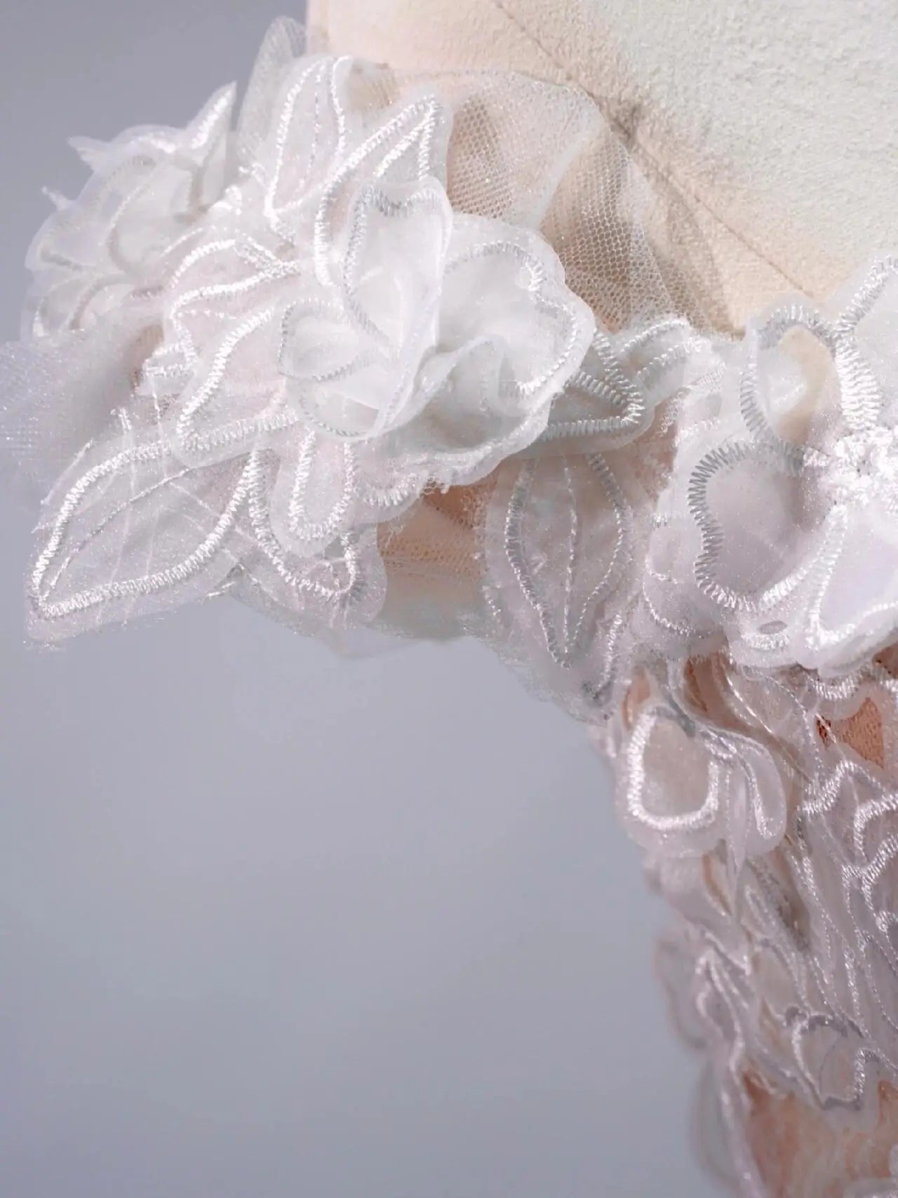 Wedding Dresses 2025 to impress Elegant Off-Shoulder A-Line Lace Wedding Dress with Floral Embroidery | Style RD003-vigocouture-vigocouture
